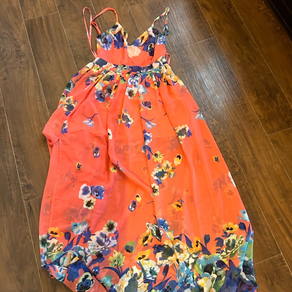 Medium CupShe open back Floral Sundress NWT